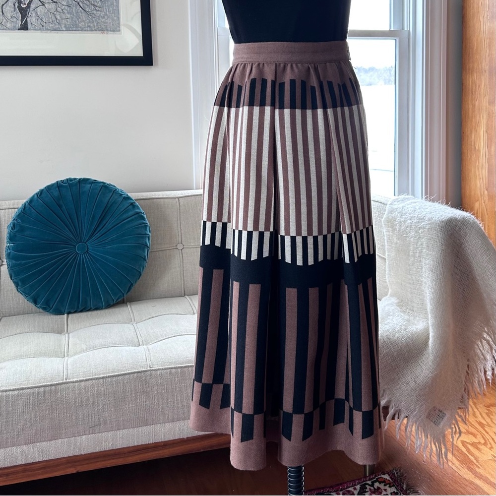 Vintage Louis Féraud Wool Skirt